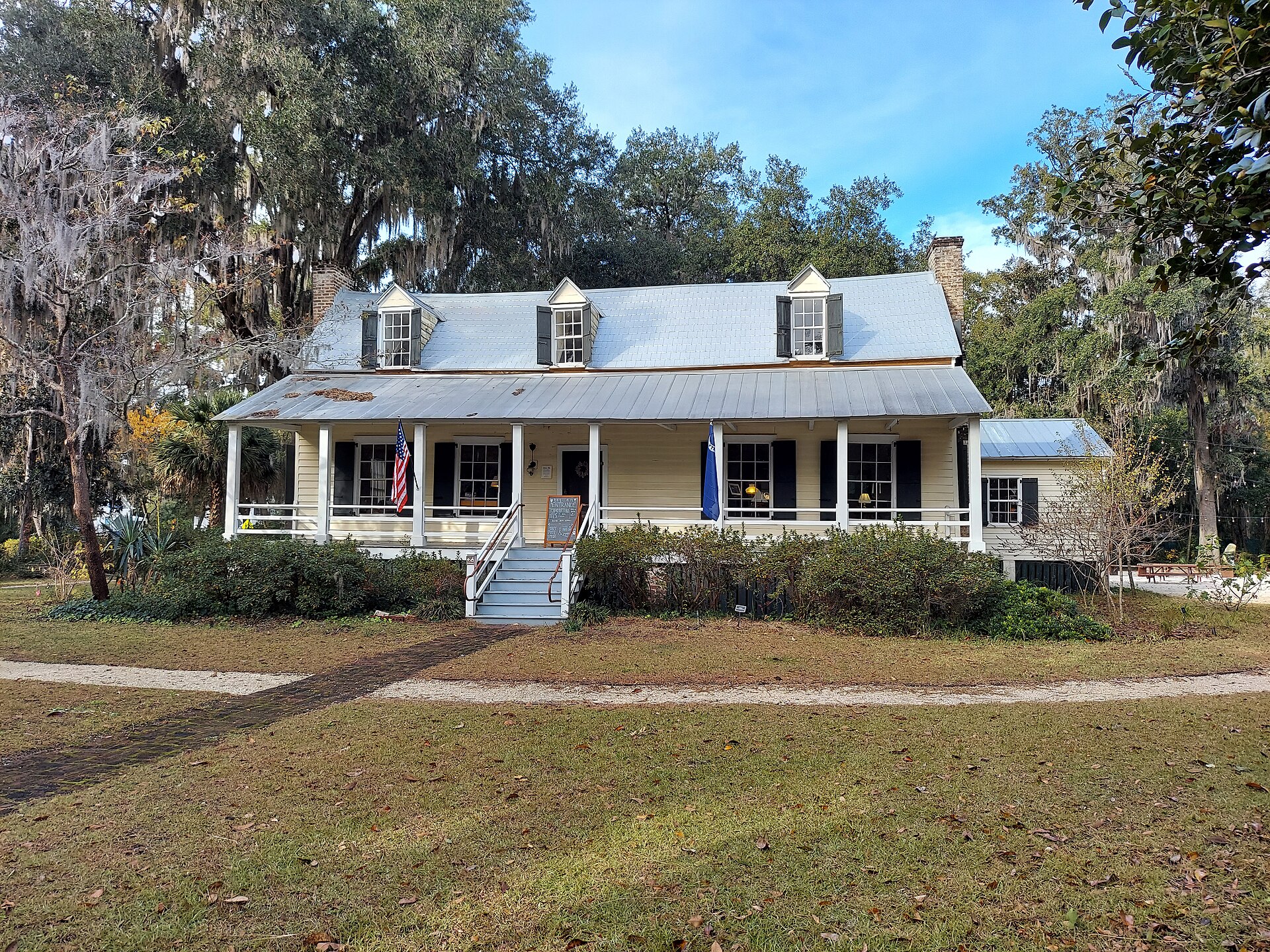Historic Heyward House in Bluffton, South Carolina