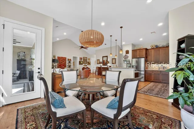 Dining area at 174 Slack Tide Drive