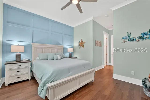 Primary bedroom at 246 Laurel Oak Avenue